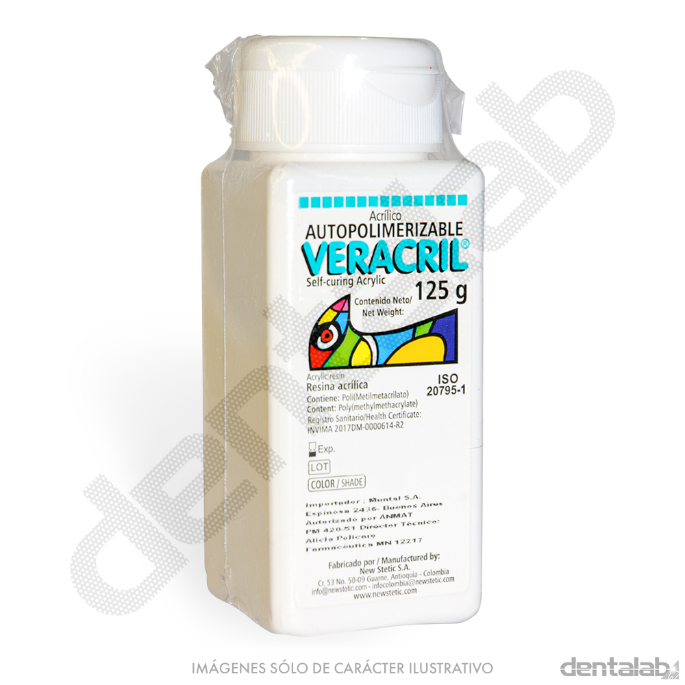 Polímero Autocurable VERACRIL x 125g A2