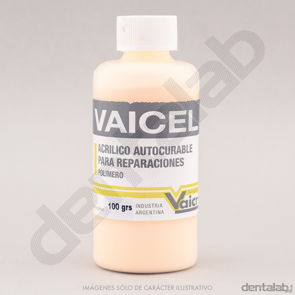 Polímero Autocurable para Ortodoncia Vaicel x 100g Naranja Flúor
