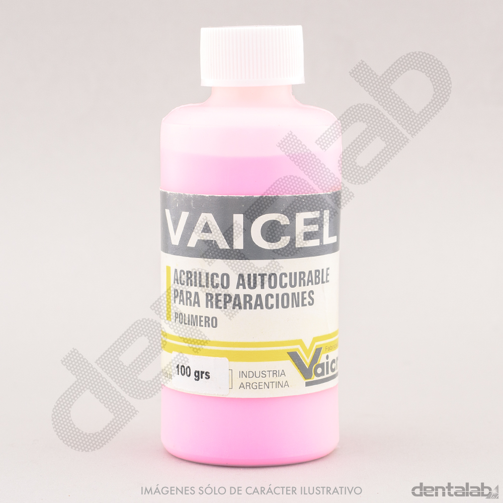 Polímero Autocurable para Ortodoncia Vaicel x 100g Rosa Flúor