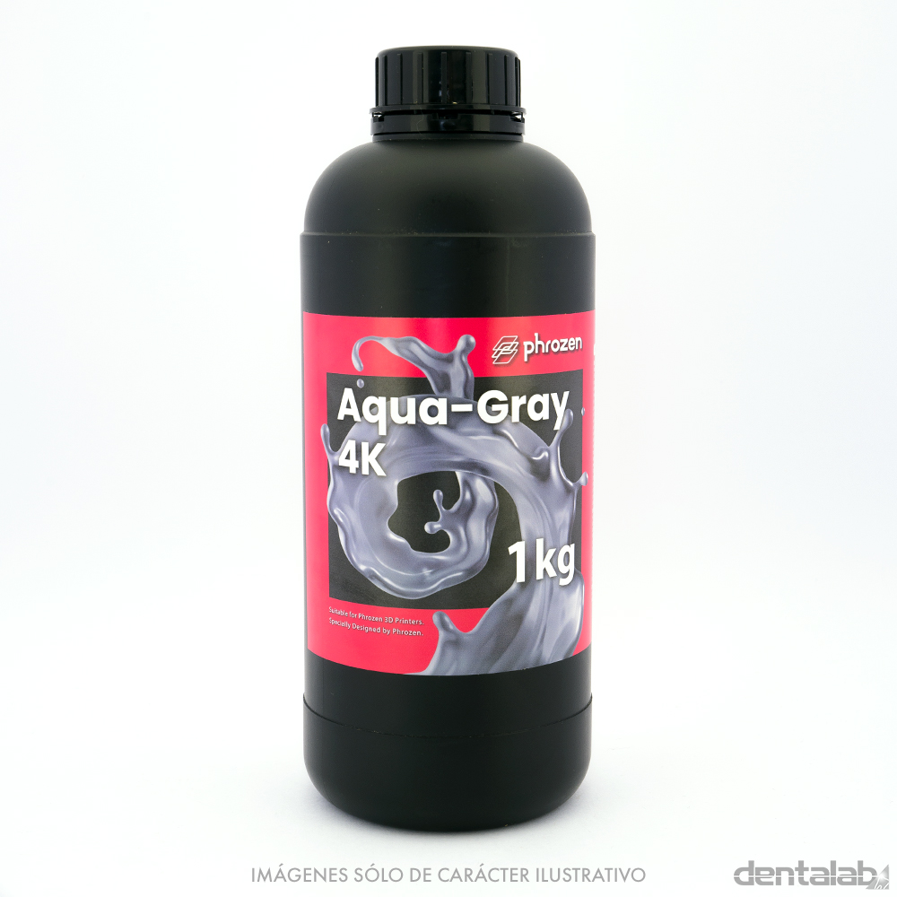 Resina Aqua Gray 4K PHROZEN x 1 kg