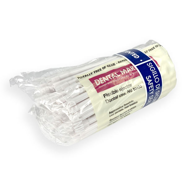 Eyectores Descartables Italianos NOSTRUM x 100 und. Blancos