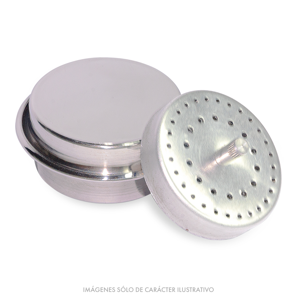Fresero Redondo Liso Acero Inoxidable ROMAN