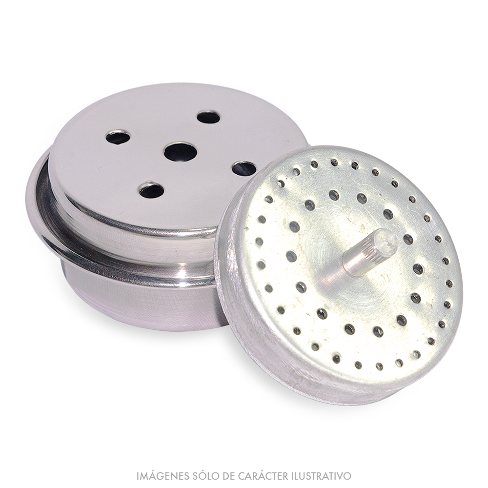 Fresero Redondo Perforado Acero Inoxidable ROMAN
