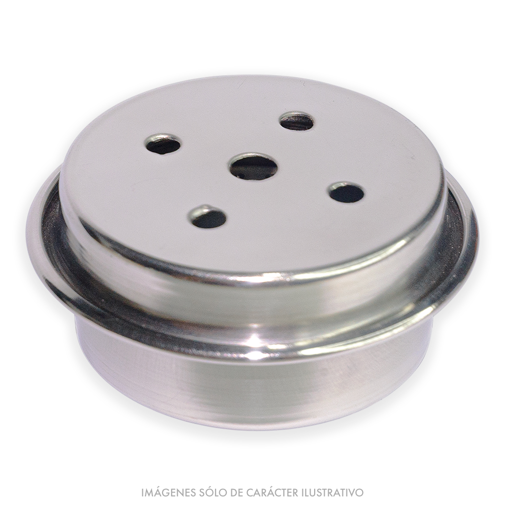 Fresero Redondo Perforado Acero Inoxidable ROMAN