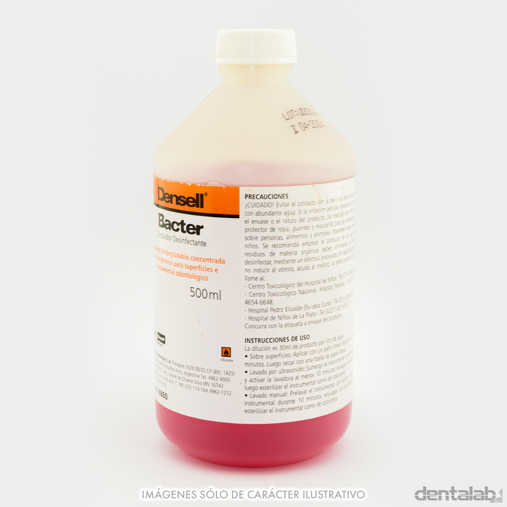 Desinfectante de Instrumental BACTER Densell x 500ml