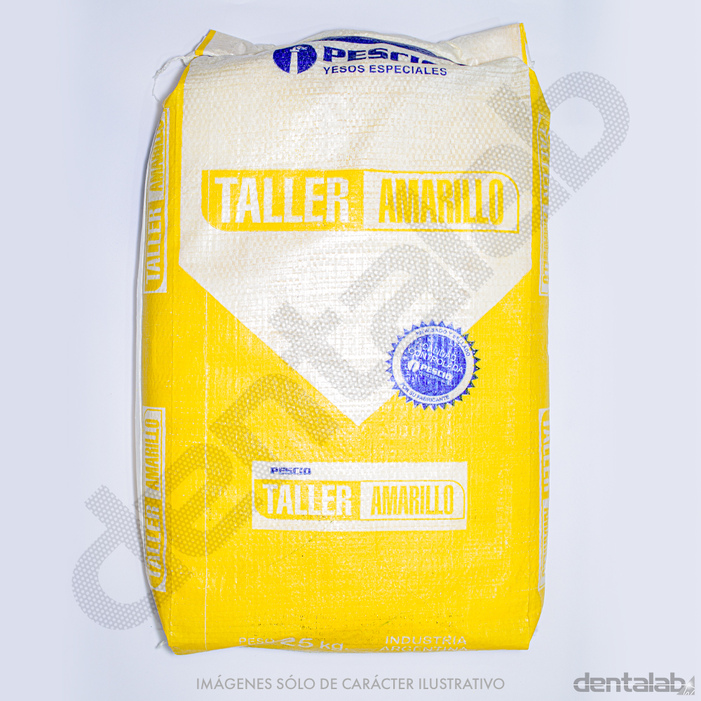 Yeso Taller Amarillo PESCIO x 25kg