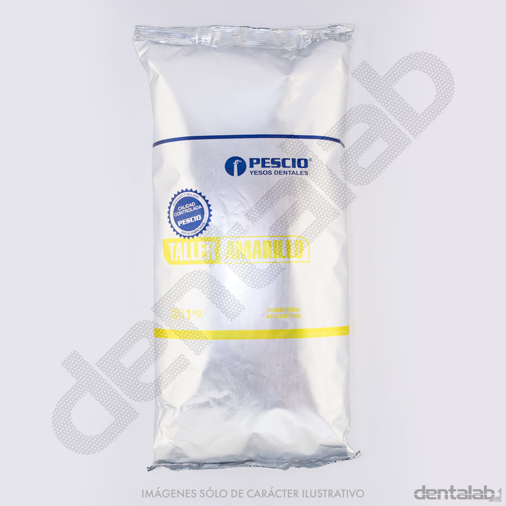 Yeso Taller Amarillo PESCIO x 1kg
