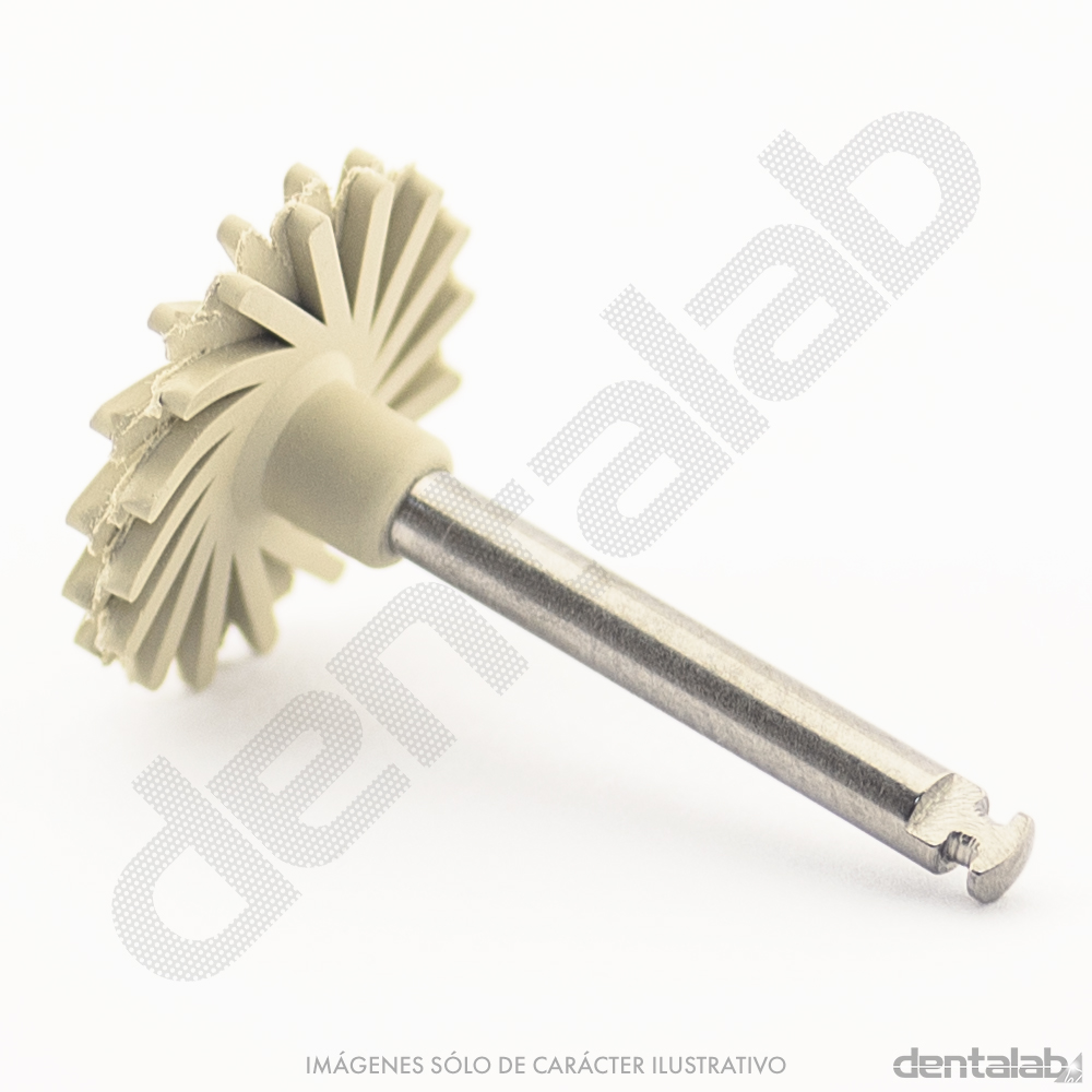 Pulidor CA Silicona Diamantado Twist Gris para Composite/Cerámica