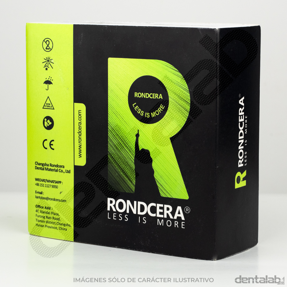 Disco de Zirconio  RONDCERA SHT-ML PRO 3D C3 98 X 14mm
